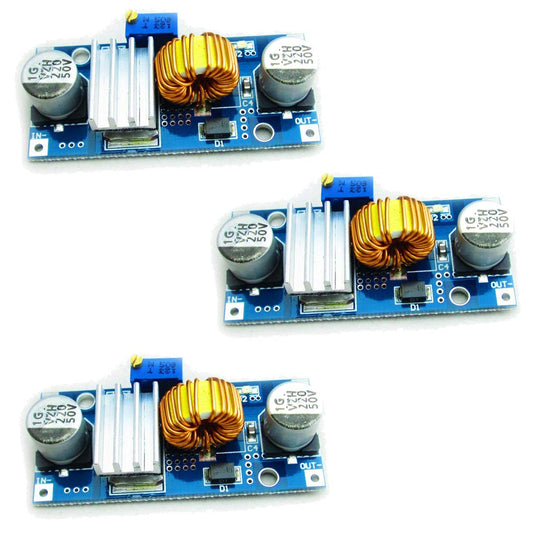 HiLetgo XL4015 438V to 1.25-36V 5A DC-DC Buck Converter Step Down Module with 96% Efficiency