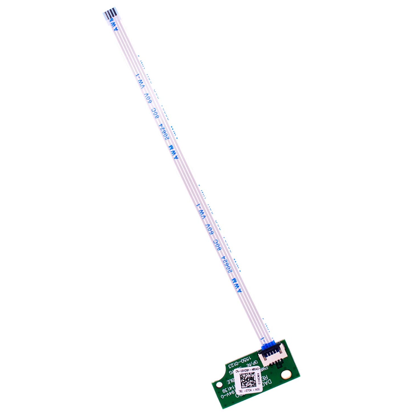 Deal4GO Power Button Board w/Cable Replacement for Dell Inspiron 15 7000 7557 7559 5577 5576 P57F DA0AM9TB8D0