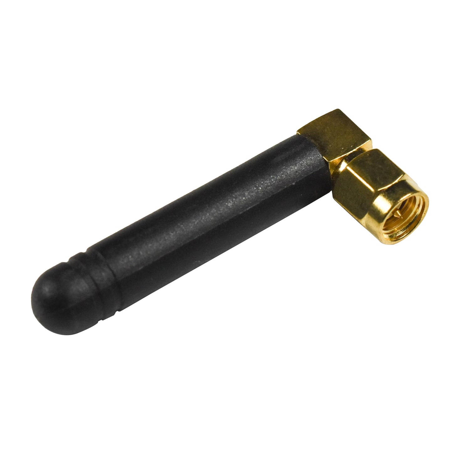 HQRP 2-Pack SMA Male 46MM GSM GPRS 433MHz Antenna 2DBI Compatible with Wireless Bluetooth RF Transceiver Module Serial RS232 Megasquirt/Adaptronic