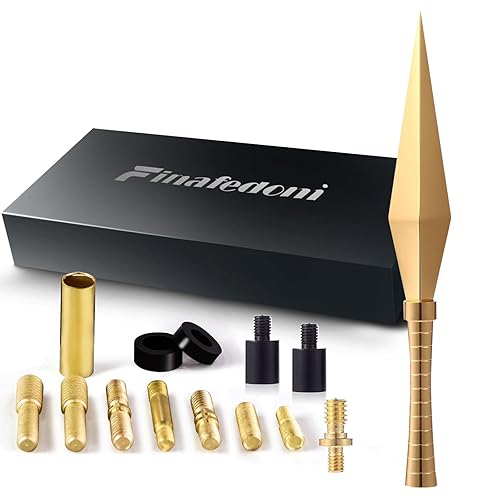 Car Truck Antenna Truck Accessories Silverado 1500 F150 F250 F350 Ram 1500 GMC Sierra 1500 Ranger Short Replacement Antena Custom-Made Styles (Gold)