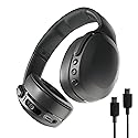 Skullcandy Crusher Evo Wireless Bluetooth Headphones with Extra USB-C Charging Cable, Multi-Sensory Bass, Noise Isolating Over-Ear Fit, 40 Hours…