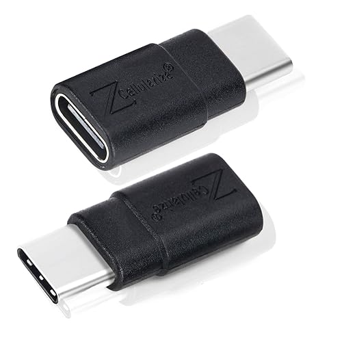Cellularize USB C Extender Adapter (2 Pack) 40Gbps 240W Cable Extension Type-C Low Profile Male to Female Thunderbolt QC & Data Transfer for USB-C…