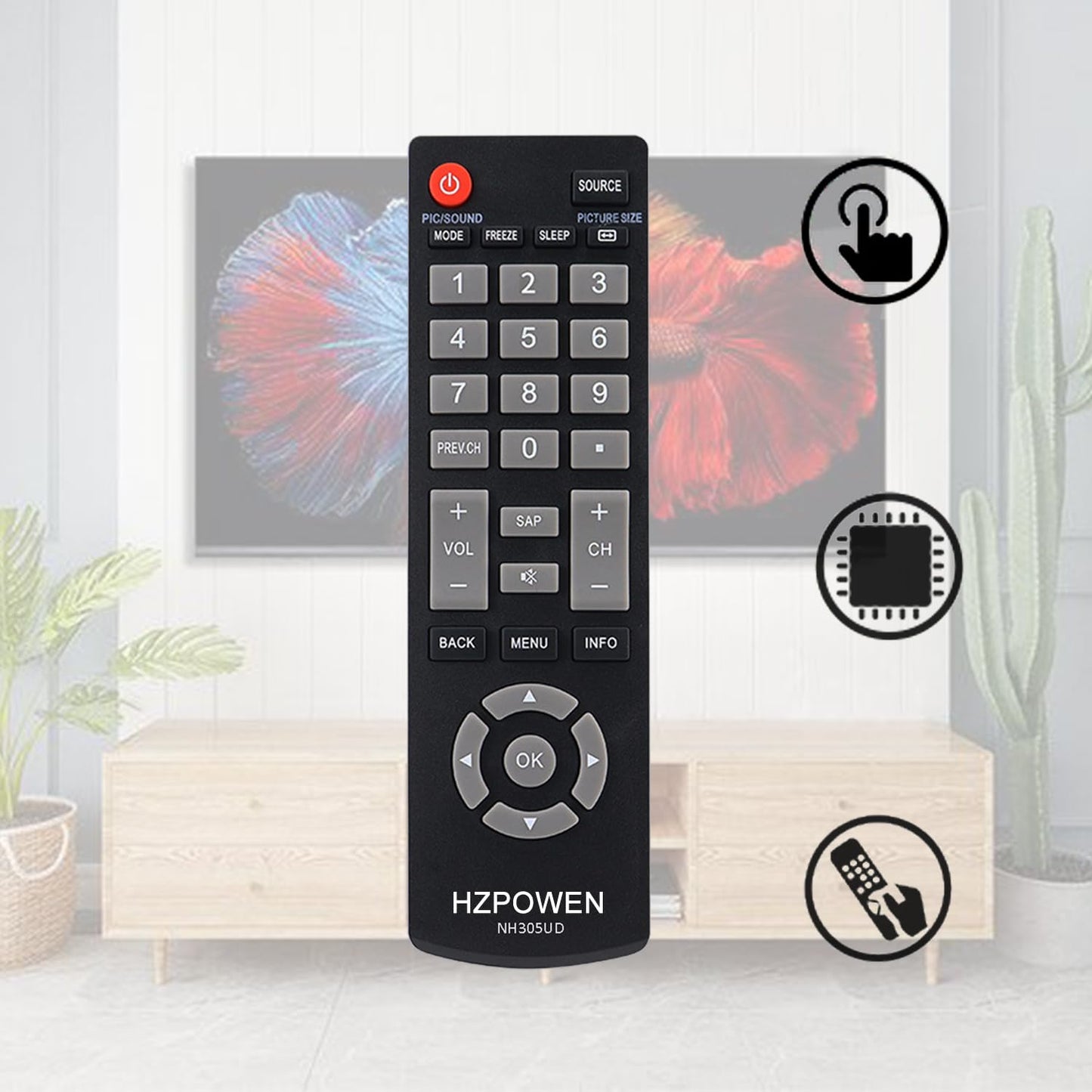 Universal Remote Control for All Emerson TV