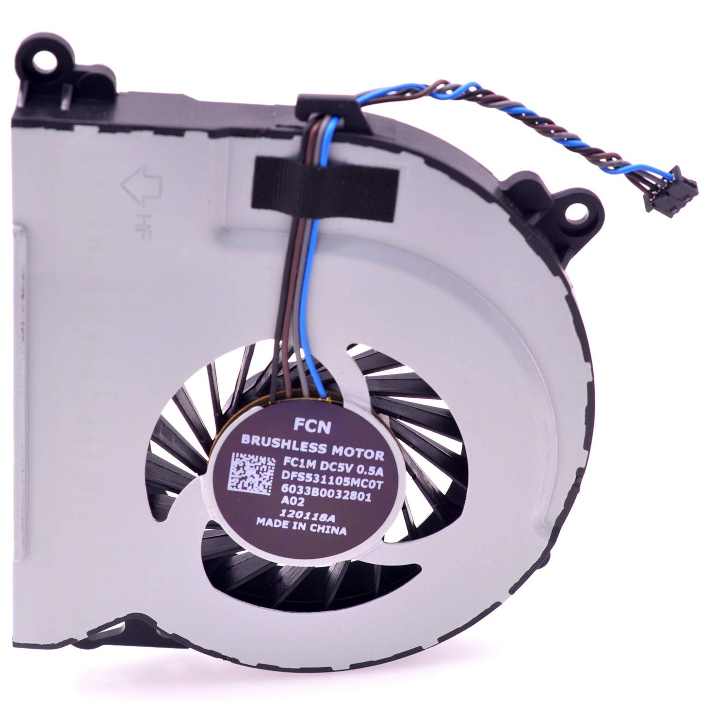 Deal4GO New CPU Cooling Fan for HP Envy 15-J TouchSmart 17-J 17T-J 17-J000 17-J100 M6-N M7-J 15T-J 15Z-J 15T-Q 15Z-Q 6043B0137901 722381-001