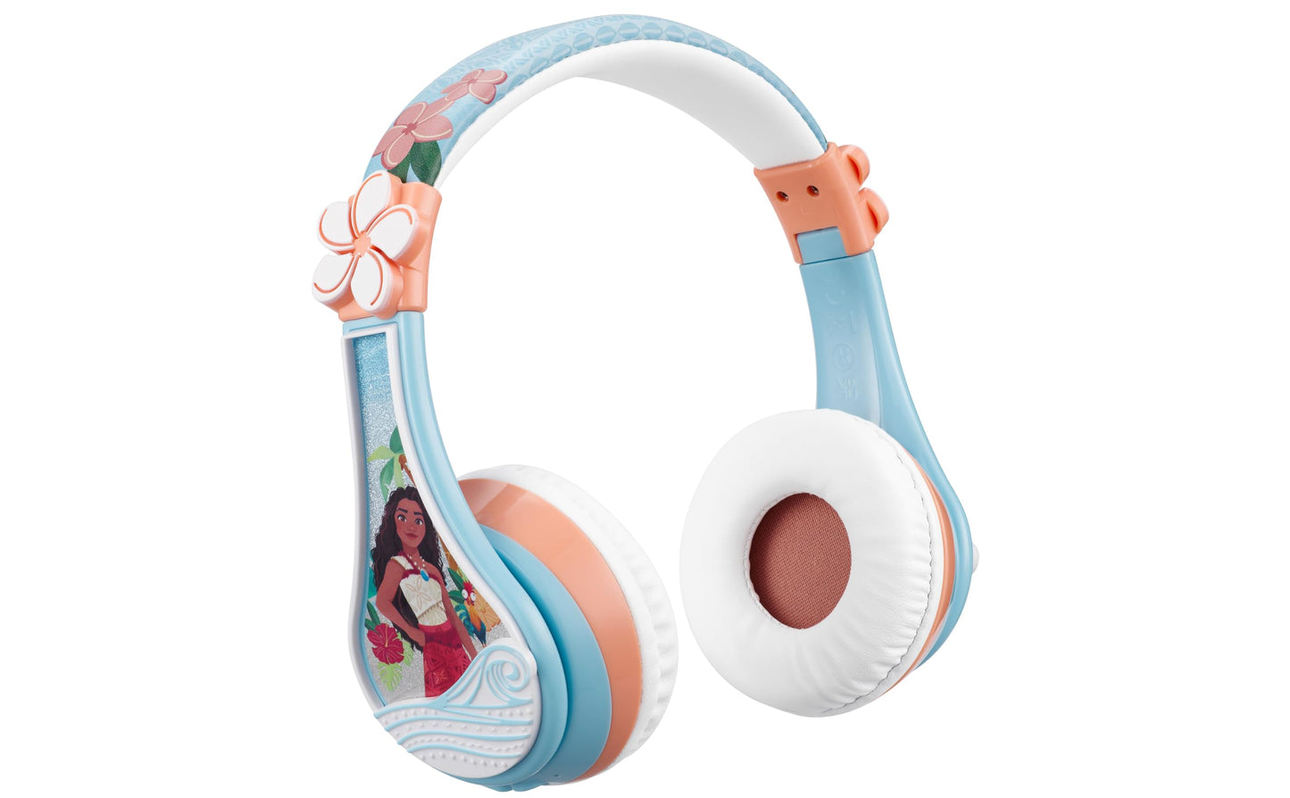 Disney Moana 2 Bluetooth Headphones for Kids Wireless Headphones for School