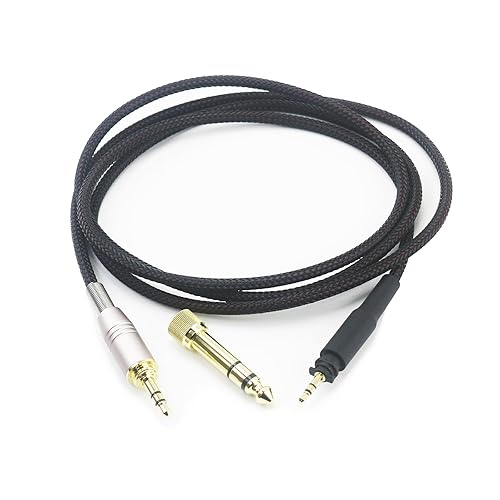 NEW NEOMUSICIA Replacement Cable for SHURE SRH840 SRH940 SRH440 SRH750DJ Headphones Braided Wire Audio Upgrade HiFi Stereo Cord 150cm/4.5ft