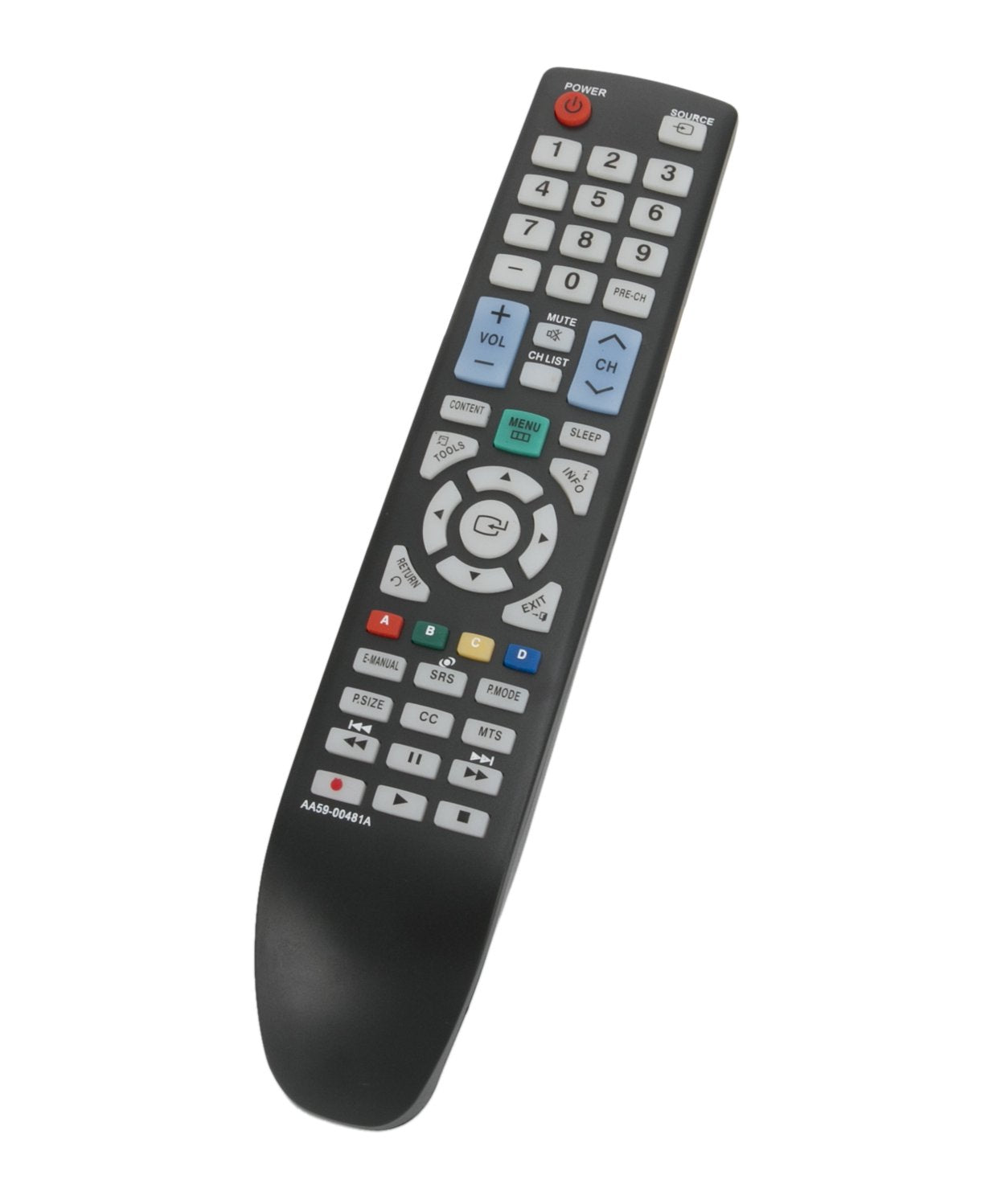 AA59-00481A Replaced Remote contro for Samsung LCD TV LN40D550K1FXZA LN40D551K8F LN32D450G1D LN32D550K1F LN46D550 LN26D450G1D LN40D550K1F LN19D450G1D