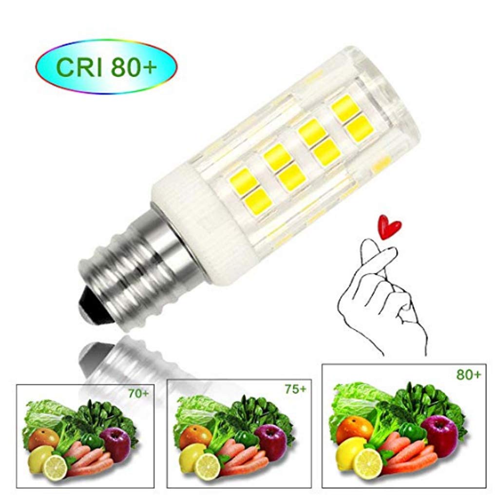 SILVERFEVER LED Light Bulb for Mosaic Turkish Lamp E12 LED Light Bulbs 3W = 30W Halogen (Pre Pack 4)
