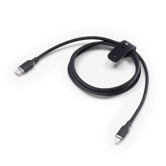 Mophie Charge Stream USB-C to Lightning 2m/6ft Silicone Cable - Enduraflex Reinforced, 30W Fast Charging, Ultra-Durable & Flexible Design