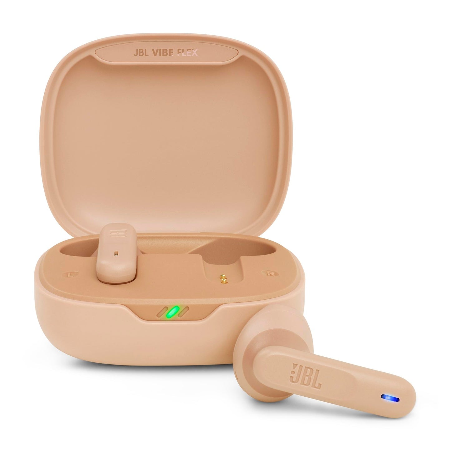 JBL Vibe Flex True Wireless Earbuds - Bluetooth Earphones with Deep Bass Sound, IP54 Water & Dust Resistant, Long Battery Life, Voice Assistant…