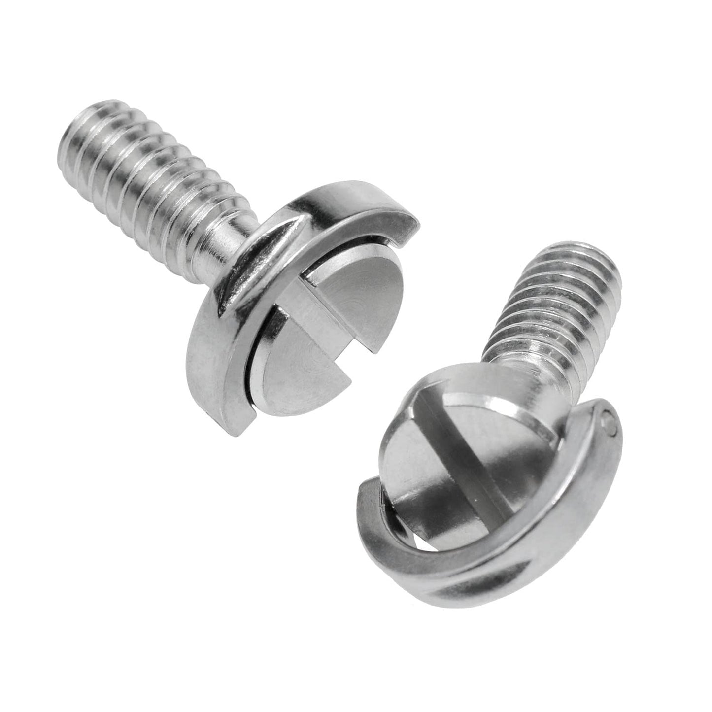 Lovelysp 1/4-20 Thread D-Ring Stainless Steel Camera Fixing Screws Suitable for Adapter Screws of Camera Tripod Monopod QR Quick Release Plate-4PCS