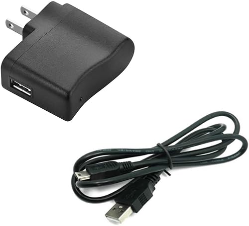 Graphing Calculator Charger: USB Power/Data Cable & Wall AC Adapter for Texas Instruments Calculators TI-84 Plus CE TI-84 Plus C Silver Edition TI 89