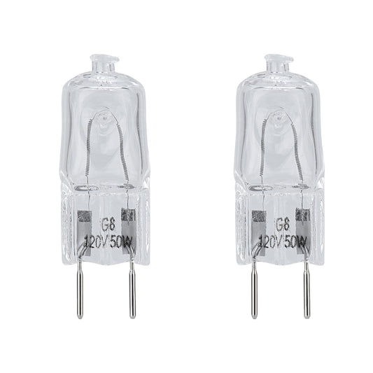 G8 Halogen Light Bulbs, Light Bulb Lamp for GE Microwave Oven 120V 50W