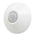 Sensor Switch CM PDT 10 Extended Range, Dual Technology Ceiling Mount Occupancy Sensor, White