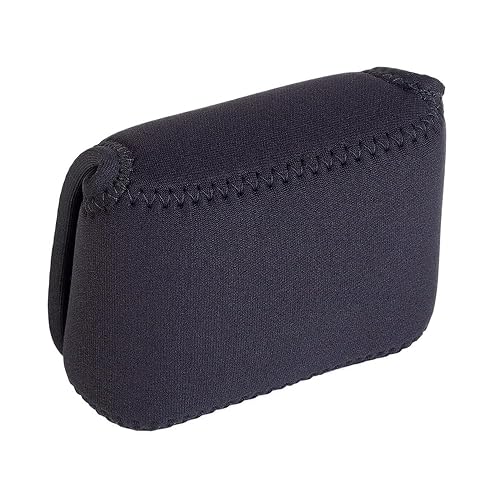 OP/TECH USA Soft Pouch - Compact digital camera case, lightweight accessories pouch, sleek neoprene sleeve for DSLR, perfect for backpacks & travel