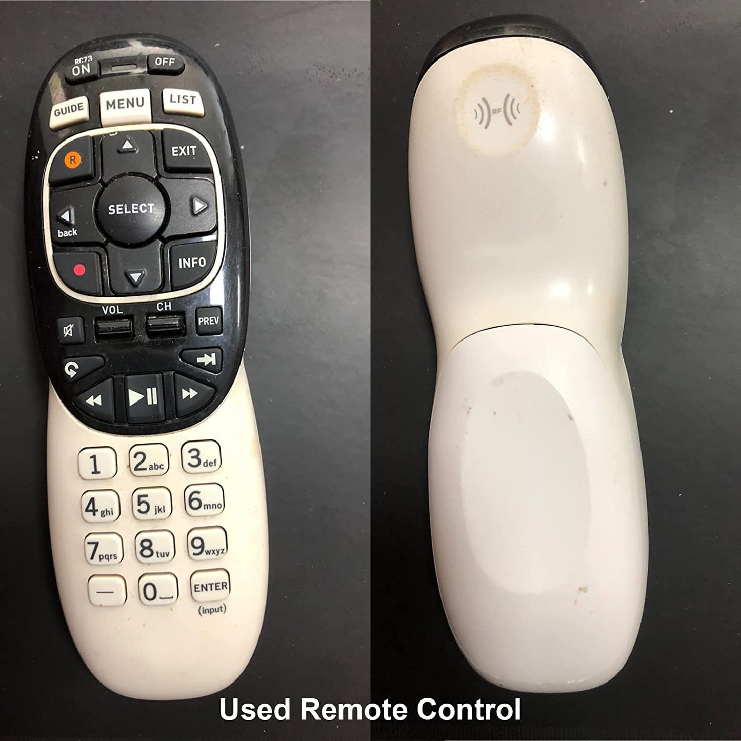 Remote Control RC73 Replacement Remote Control Compatible with DIRECTV HR54 C61 IR RF Mode Replaces RC72 RC71 (Like New)