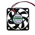 Sunon 5V 40mm x10mm fan with only 18.2 dBA Fan 5.3CFM