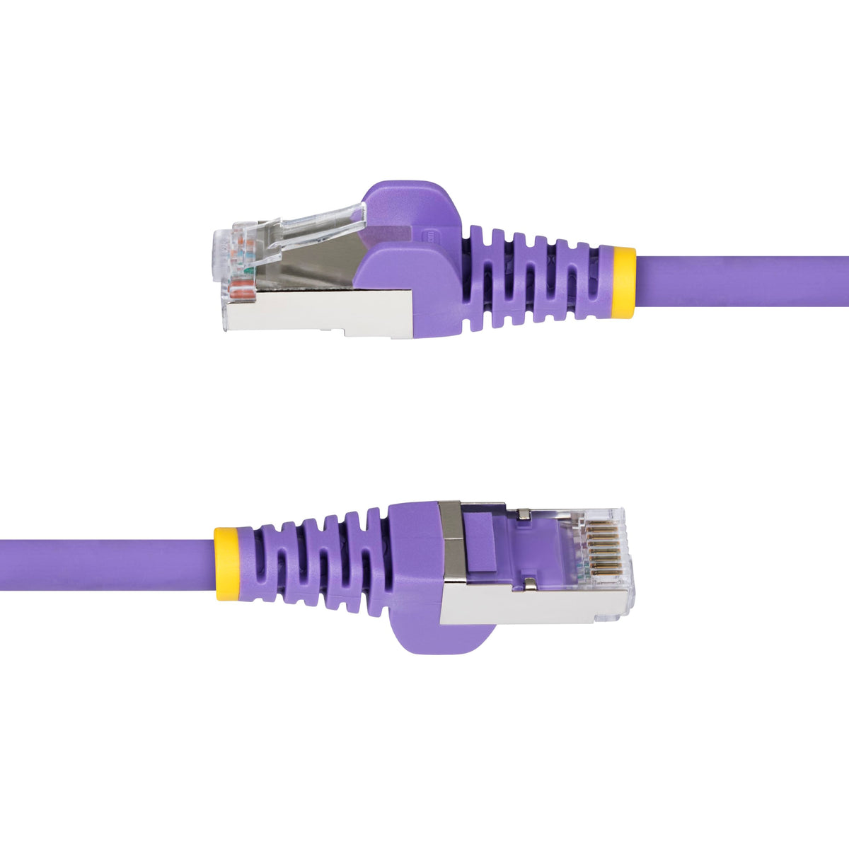StarTech 50ft Cat6a Snagless Ethernet Cable, S/FTP, LSZH, Purple