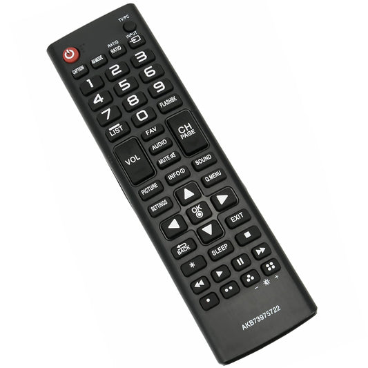AKB73975722 TV Remote Control Replacement fit for LG LED HDTV 22LB4510 22LH4530 24LF4520 29LB4510 28LF4520 28LF4520WU 28LF4520-WU 24LB4510-PU 24LB451B