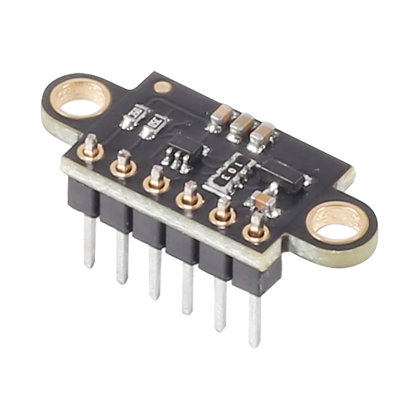2pcs VL53L0X Time-of-Flight Ranging Sensor Flight Distance Measurement Module VL53L0X ToF Sensor for Arduino(Black)