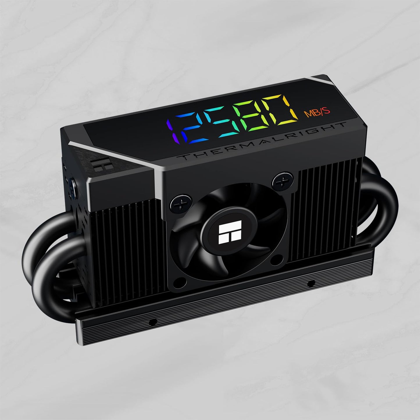 Thermalright HR10 2280 PRO Digital Black Customized for 2280 Specification M.2 Solid State Drive-Perfect Adaptation and Excellent Cooling