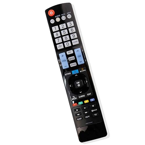 AKB73756567 Replace Remote Control fit for LG LED LCD Smart TV HDTV 32LB5800 39LB5800 40UB8000 42LB5800 47LB5800 47LB6100 49UB8200 50LB6100 55LB5800