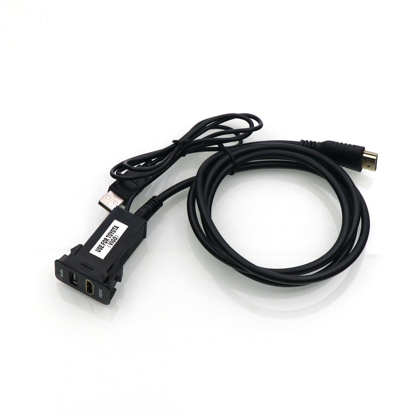 Timloon HDMI Socket Mount Cable +USB Audio Input Use for Toyota?Type B?