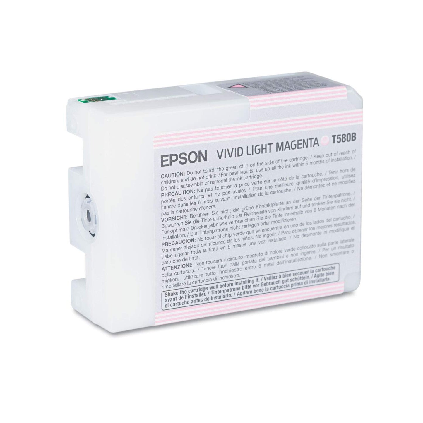 Epson T580B00 UltraChrome K3 Vivid Light Magenta Ink Cartridge 80ml (T580B00) Ink
