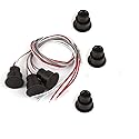 bnafes RC-36 Magnetic Door Swith NC+NO Recessed Security Window Door Contact Sensor Alarm Magnetic Reed Switch 3 Sets