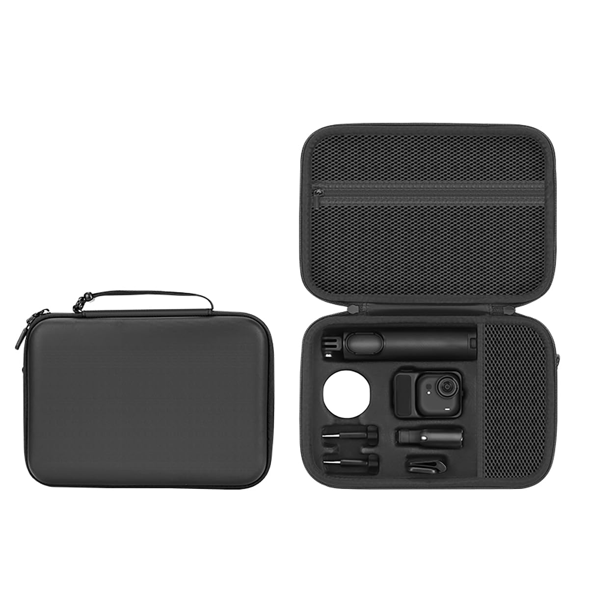 Carrying Case for Insta360 Go Ultra, Dual Layer Storage Protective Travel Bag for Insta360 Go Ultra Camer Accessories MINI 2.0 Handle/Selfie Stick