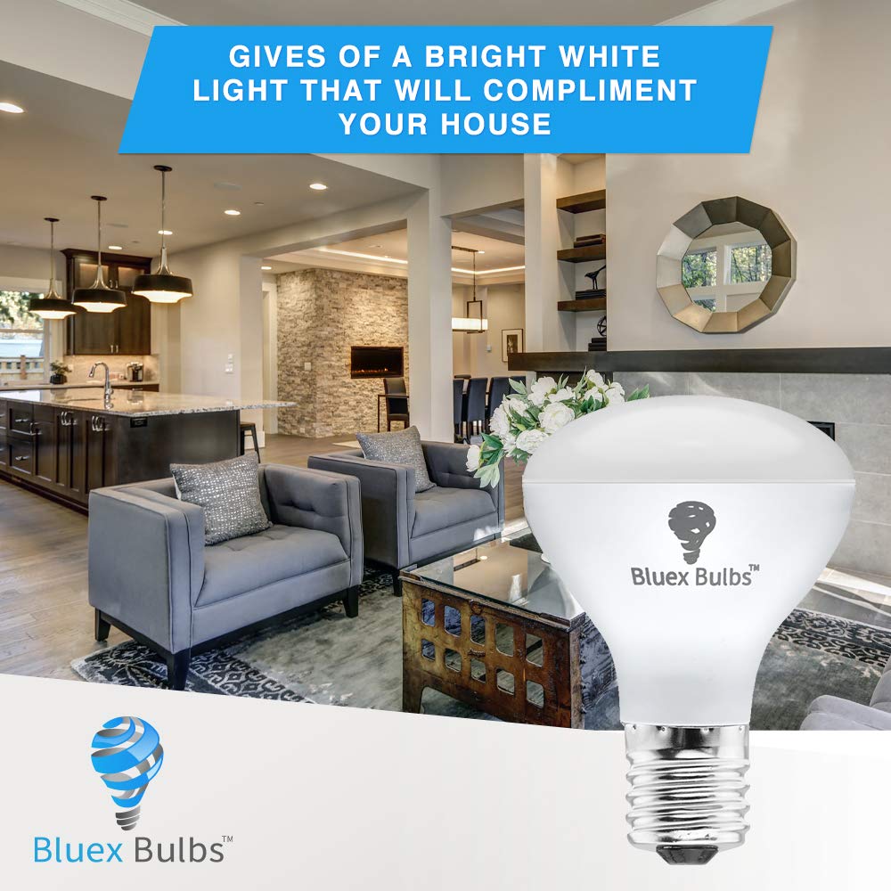 4 Pack R14 LED Bulb 4W E17 Base Mini Reflector Floodlight Light Bulb Dimmable 2700K Warm White - 40W Equivalent - e17 LED Bulb Dimmable E17