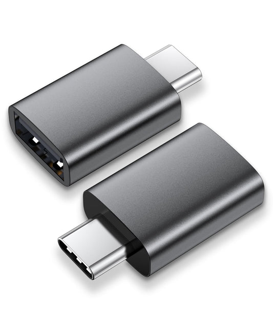 MoKo USB C to USB Adapter 10Gbps, USB C 3.2 Gen 2 Male to USB A Female Adapter Compatible with iPhone 15 Pro Max, MacBook Pro, iPad, iMac…