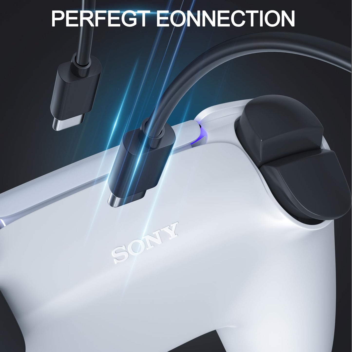 15ft Long USB C Cable PS5 Controller Charger Cord for Xbox Series X,Series S Controller,for PlayStation-5,PS5 Charging Cable,PS 5 Dual Sense,Fast USB