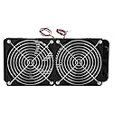 240MM Water Cooling Radiator for CPU - High Performance 18 Tube Aluminum Heat Sink with Dual Fan - Compatible with PC Liquid Cooling System