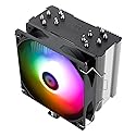 Thermalrlght Burst Assassin 120 ARGB CPU Cooler, 120mm PWM Quiet Fan ARGB CPU Air Cooler with 1550RPM Speed, for Intel 1700/1150/1151/1200