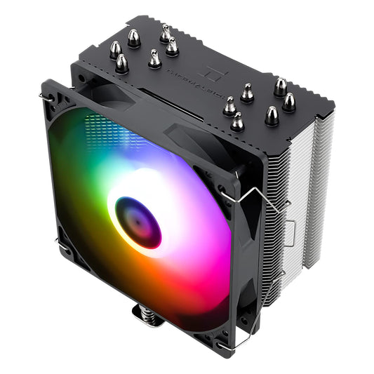 Thermalrlght Burst Assassin 120 ARGB CPU Cooler, 120mm PWM Quiet Fan ARGB CPU Air Cooler with 1550RPM Speed, for Intel 1700/1150/1151/1200