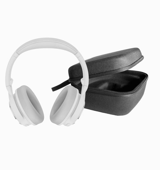 WYZE Noise Cancelling Headphones and Hard Case for Travel, Wireless Over The Ear Bluetooth Headphones with Active Noise Cancellation, Transparency…