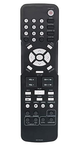 AULCMEET RCR192AA10 RCR 192 AA10 Replaced Remote Control Compatible with RCA Home Theater DVD RTD3131 RTD3133 RTD3136 RTD3236 RTD3236E RTD3236EH
