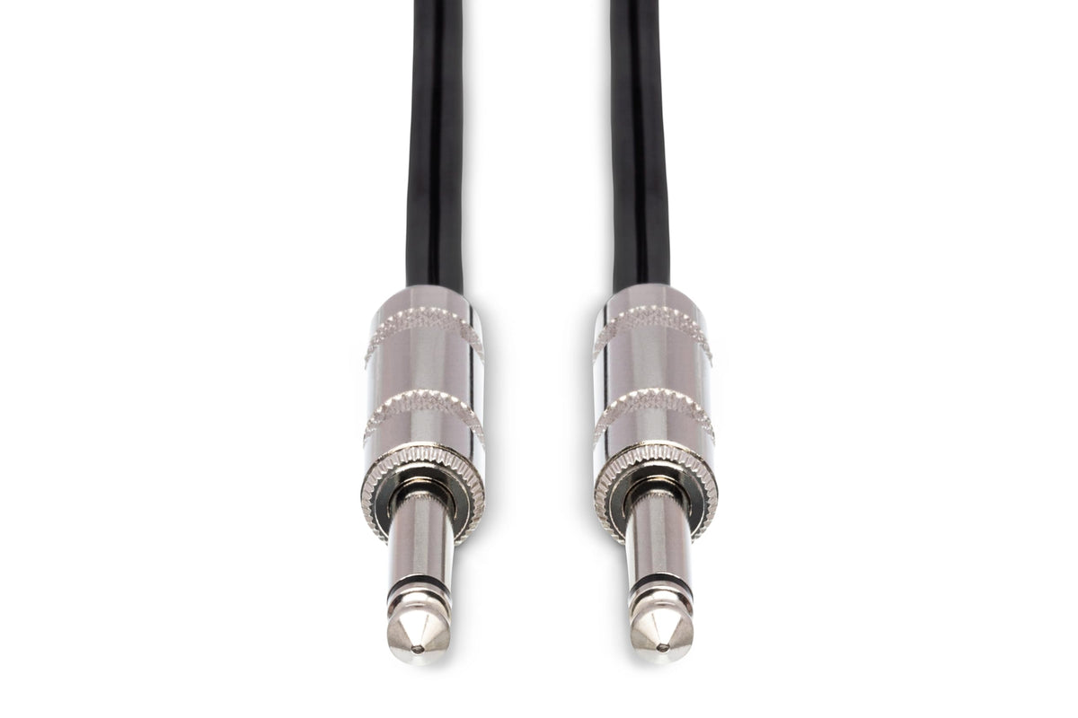 Hosa SKZ-603 Speaker Cable, Hosa 1/4" TS to Same, Black Zip, 3 Feet