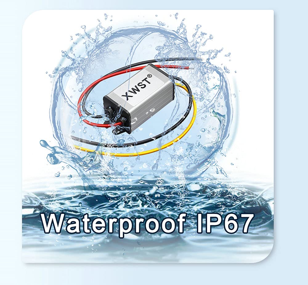 DC to DC 24V to 12V Step Down Voltage 12Volts Regulator Buck Converter Output 5A 60W Power Converter Module (5A)