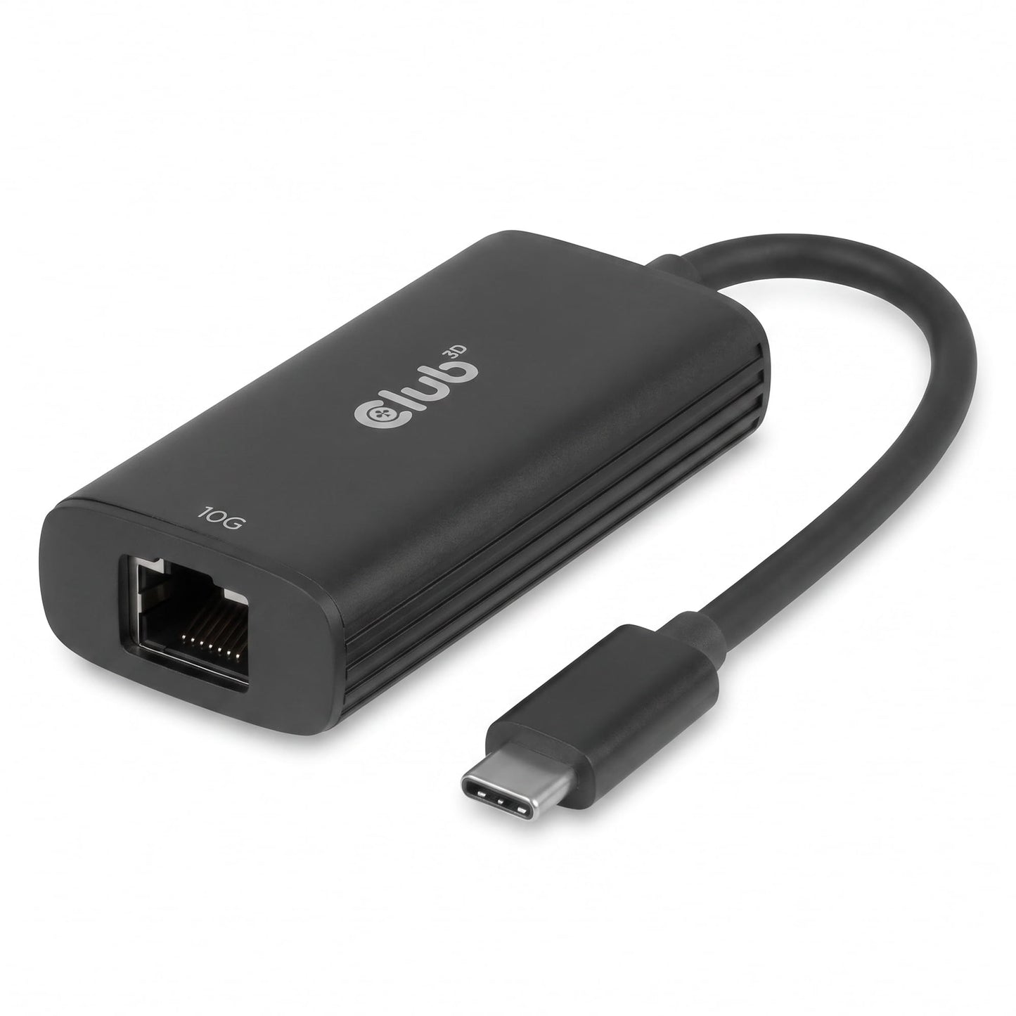 Club 3D CAC-2531 USB-C to RJ45 10G Ethernet Adapter M/F for Laptop