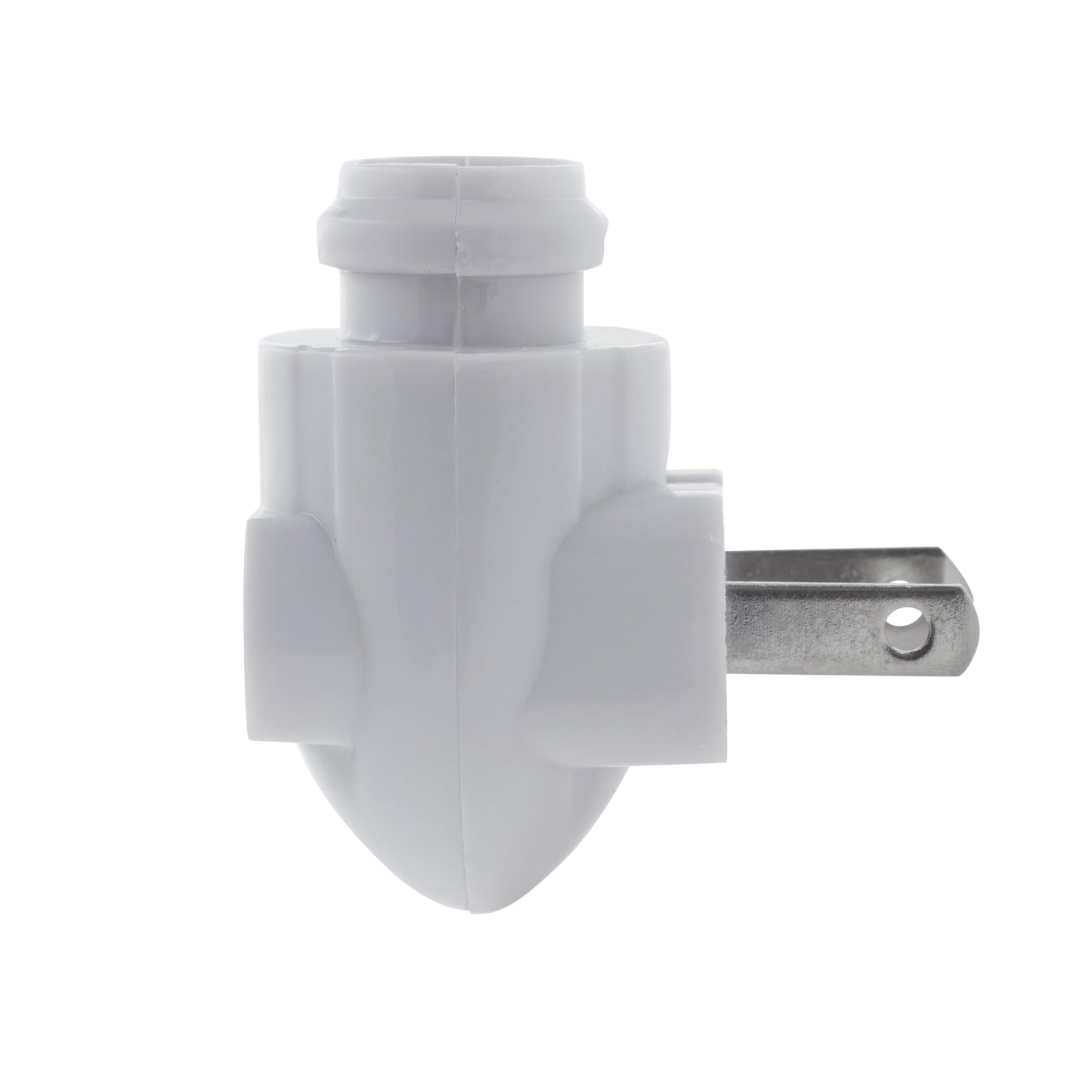 Creative Hobbies White Auto On Sensor Plug in Night Light Module Includes 3 Bulbs and 3 Plastic Clips, Great for Making Your Own Decorative Night