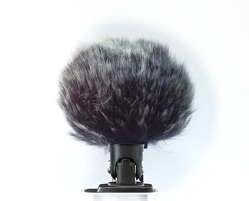 YH&YX Furry Cover Windscreen Windshield Muff Compatible for SHURE MV88 Microphone