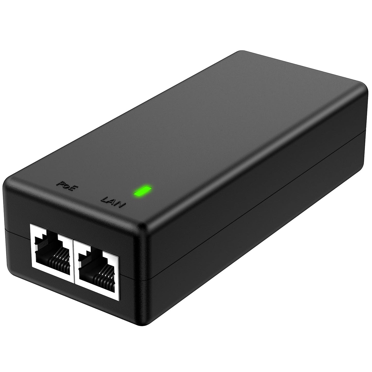 YuanLey Gigabit PoE Injector Adapter 30W, Converts Non-PoE to PoE Gigabit, Power Over Ethernet Injector 48V IEEE 802.3af/at, 10/100/1000Mbps PoE+