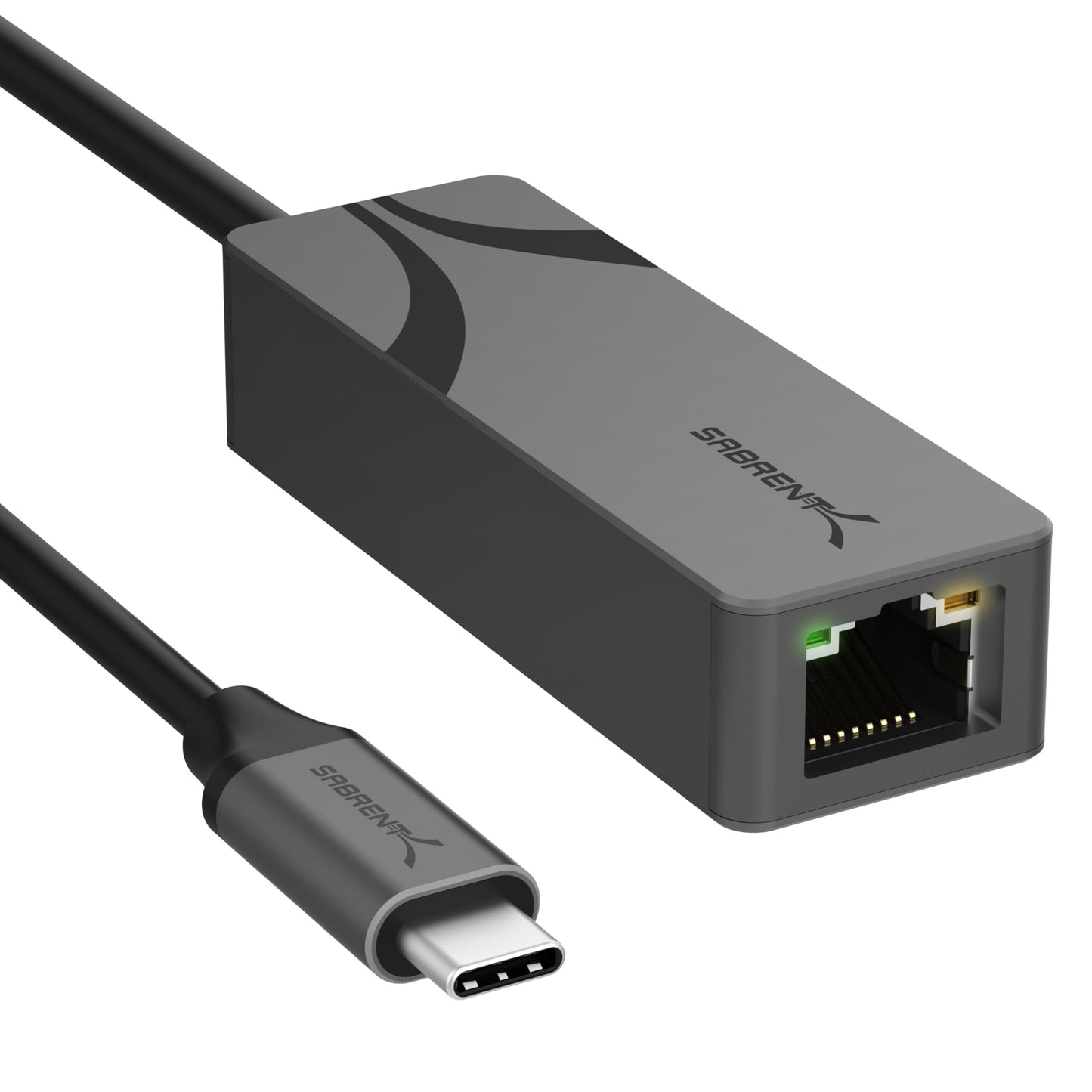 SABRENT USB-C to 2.5Gbps Ethernet Adapter, Multi-Gig (NT-25GA)