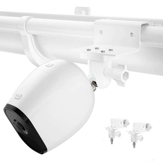HOLACA Gutter Mount for Arlo Pro 4 eufyCam 2C Pro E and 2 E20 E40 L20,Arlo Essential,Arlo Pro 2,Arlo Pro 3,Wyze Cam Outdoor,Arlo GO,Arlo Ultra Ultra