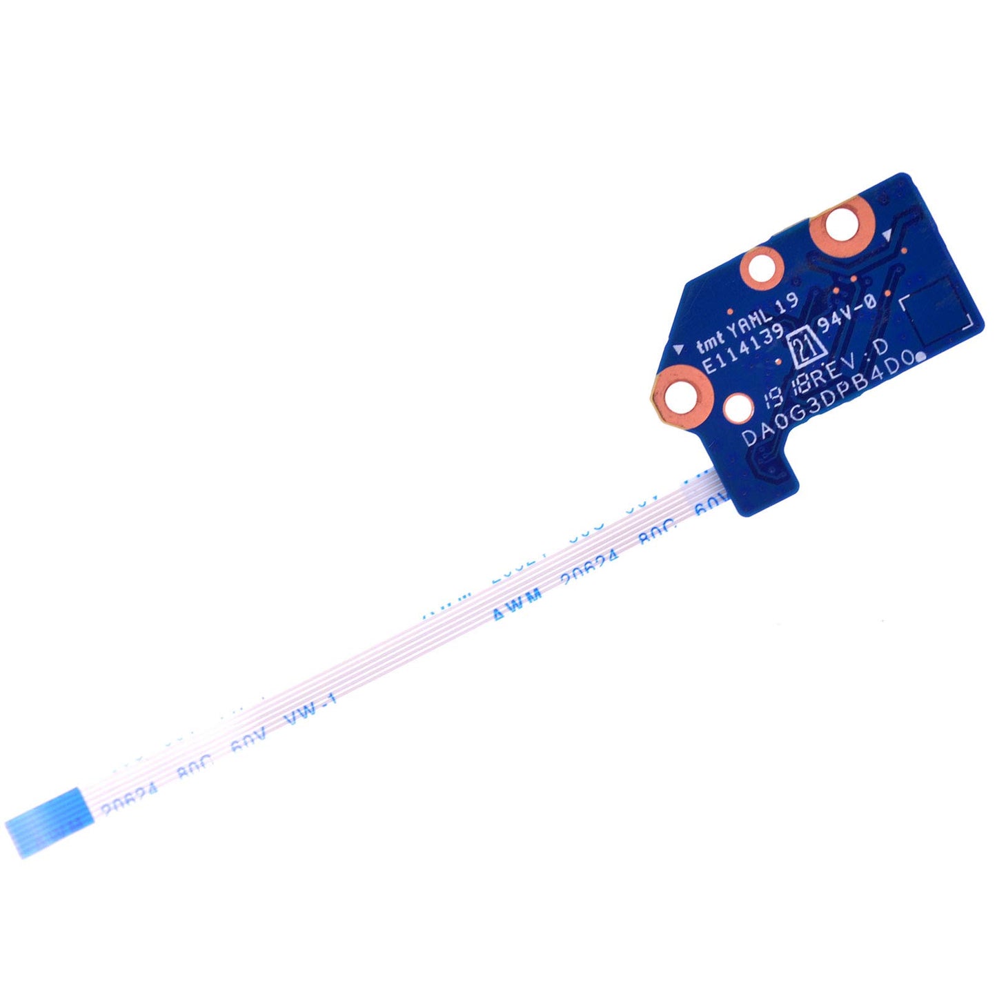 Deal4GO New ON/Off Button Power Switch Board W/Cable Replacement for HP OMEN Pro 15-DC 15-DC0051NR DAOG3DPB4D0