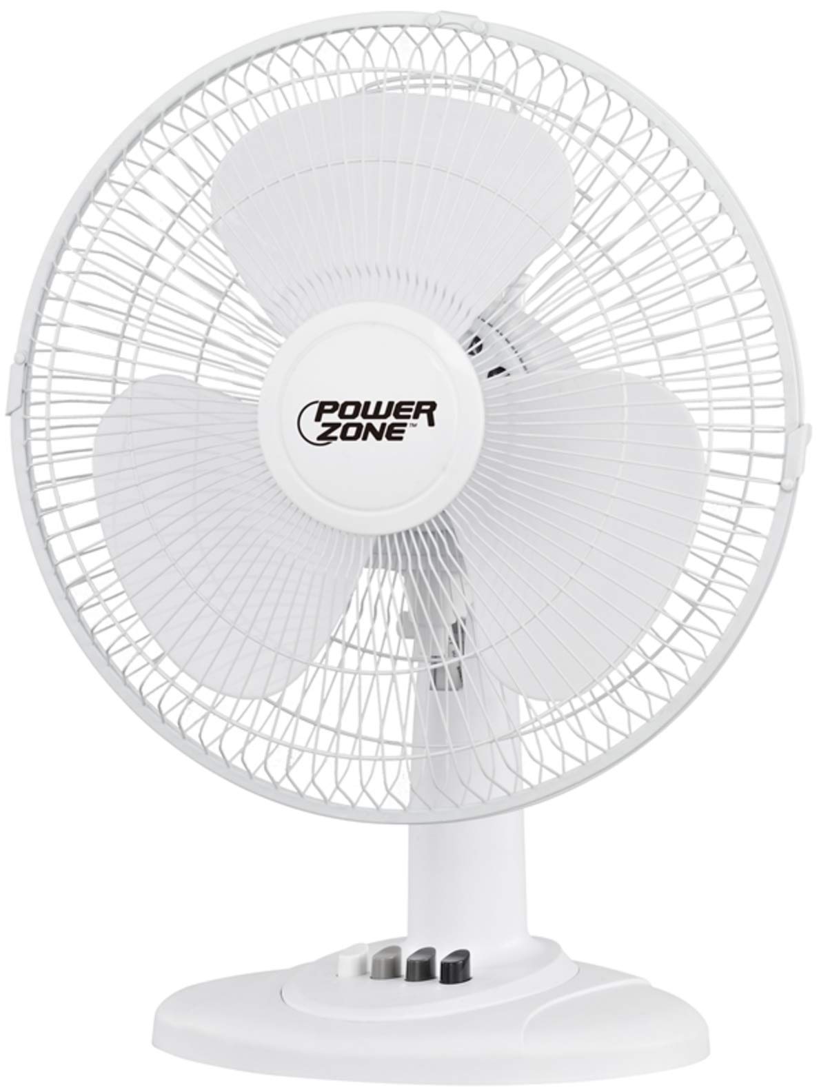 ORGILL WWS Homebasix F-1230 Oscillating Table Fan, White