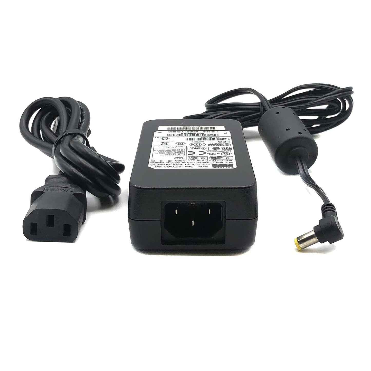 AC Adapter Charger 48V for Cisco Aironet 1040 1100 1200 1300 1600 1700 2600 2700 3500 3600 3700 Series Wireless Access Point PSA18U-480C Power Supply…