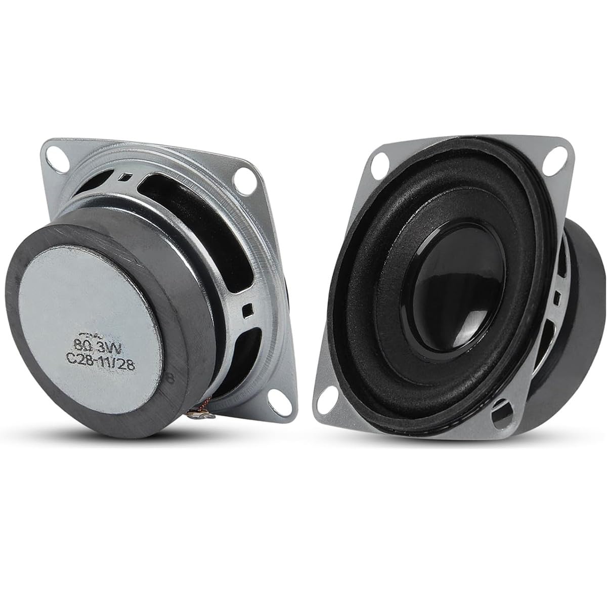 D-FLIFE 1.67" 8Ohm 3W Full Range Audio Speaker Stereo Woofer Loudspeaker for Arduino (2pcs)